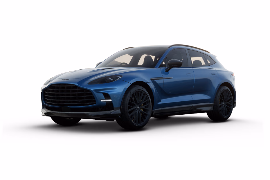 Aston Martin DBX in Plasma Blue