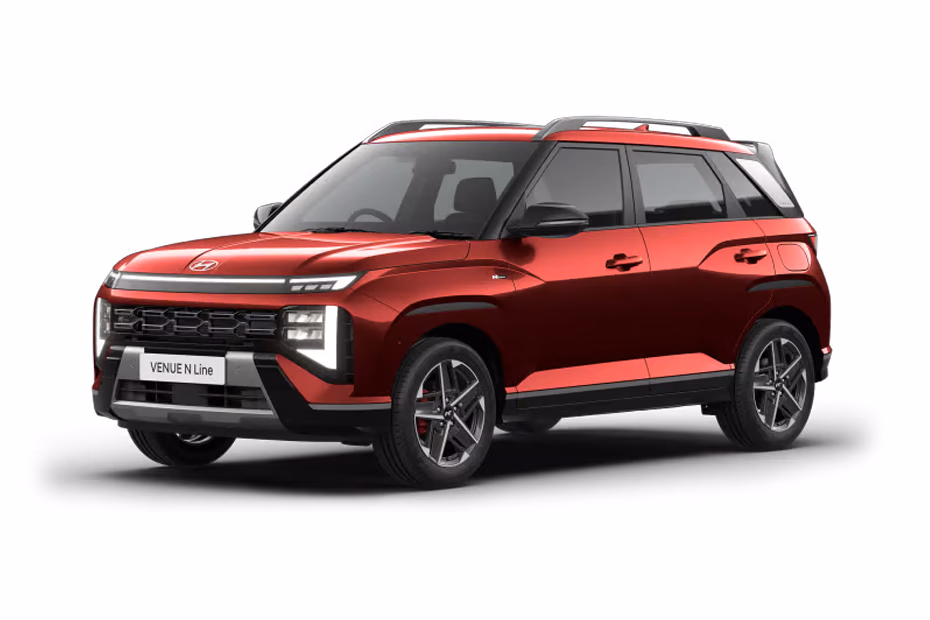 Hyundai Venue N Line in Dragon Red