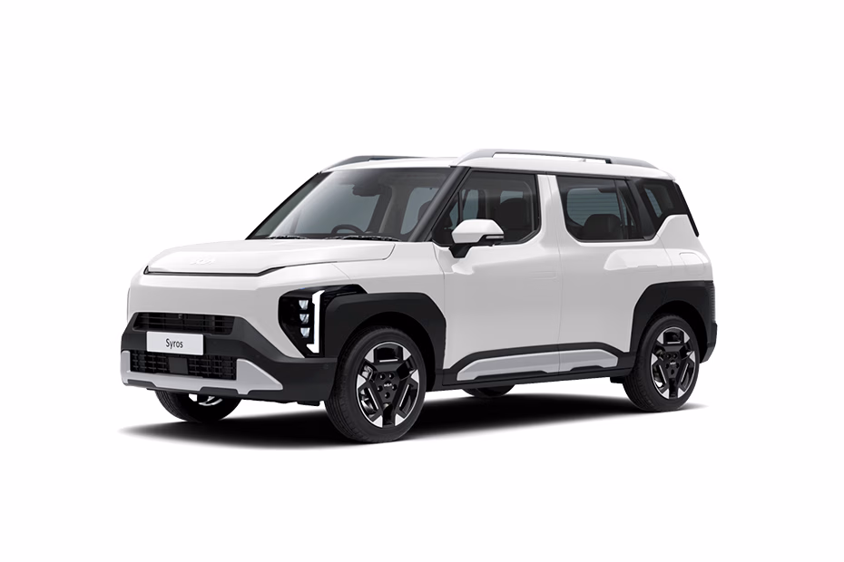 Kia Syros in Glacier White Pearl