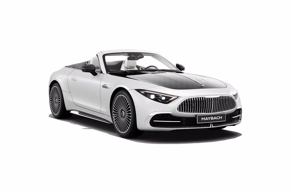 Mercedes-Benz Maybach SL 680 in White Magno