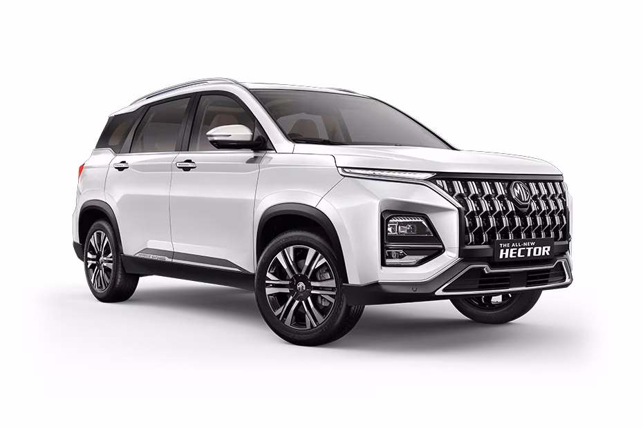 MG Hector in Pearl White