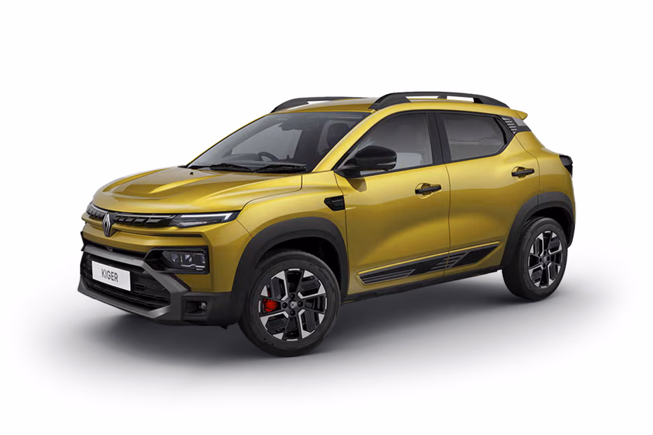 Renault Kiger in Oasis Yellow