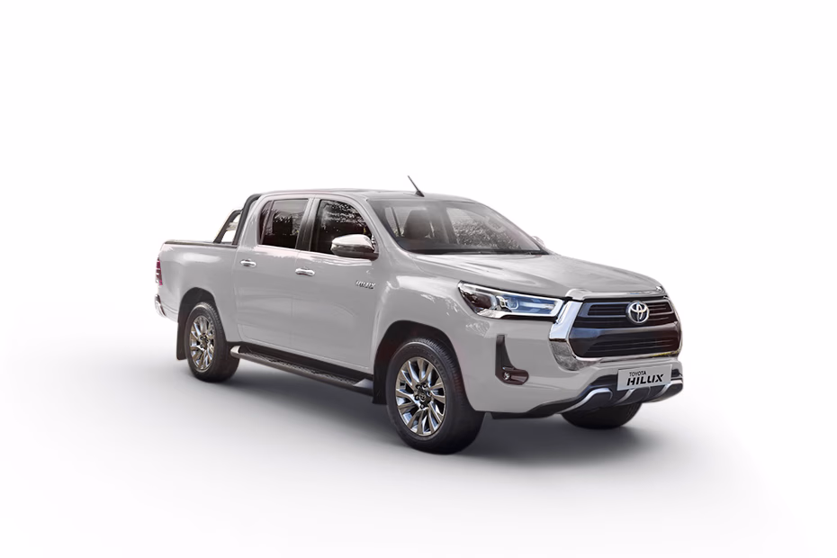Toyota Hilux in White Pearl Crystal Shine